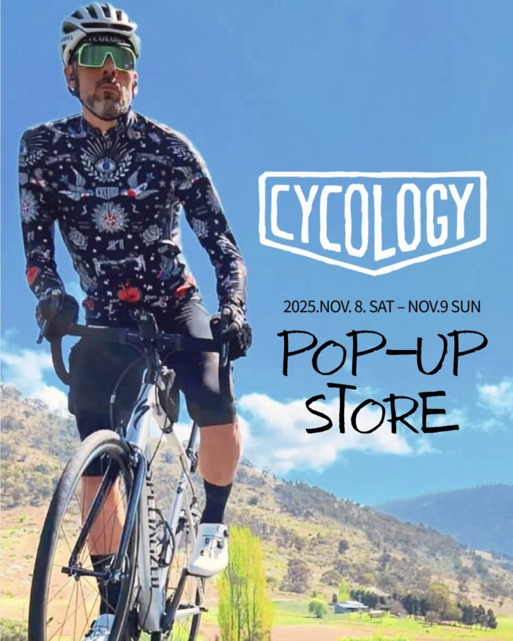 11月8日(土)・9日(日)CYCOLOGY(サイコロジー)POP UP SHOP開催！9日(日)はライドイベントも同時開催！