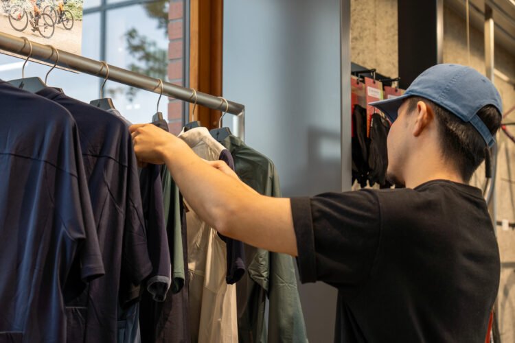 アパレルのご試着