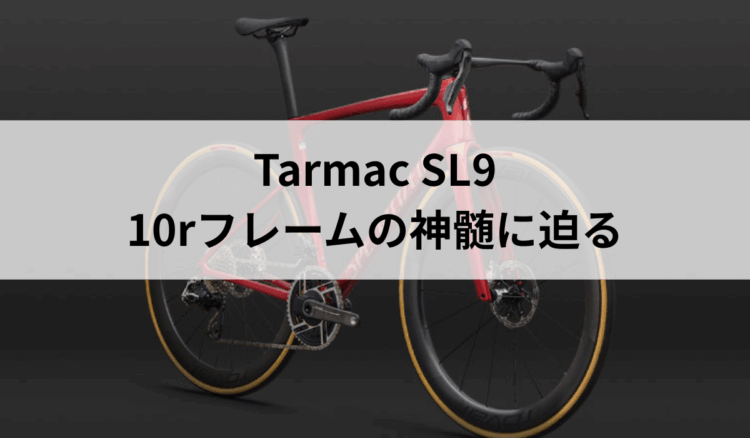 Tarmac SL9 10rフレームを深堀