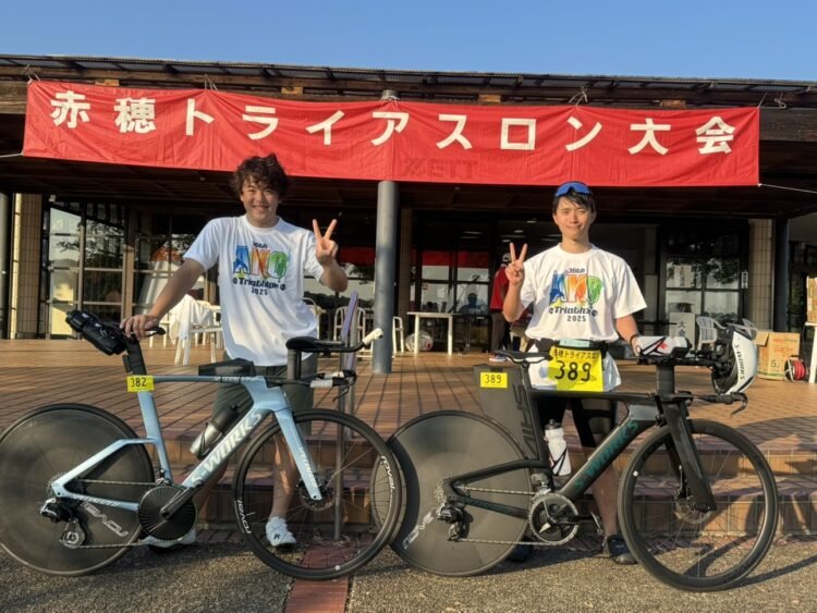 ■赤穂トライアスロン大会に参加しました！■