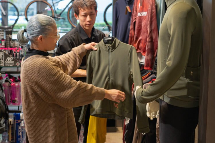 アパレルのご試着