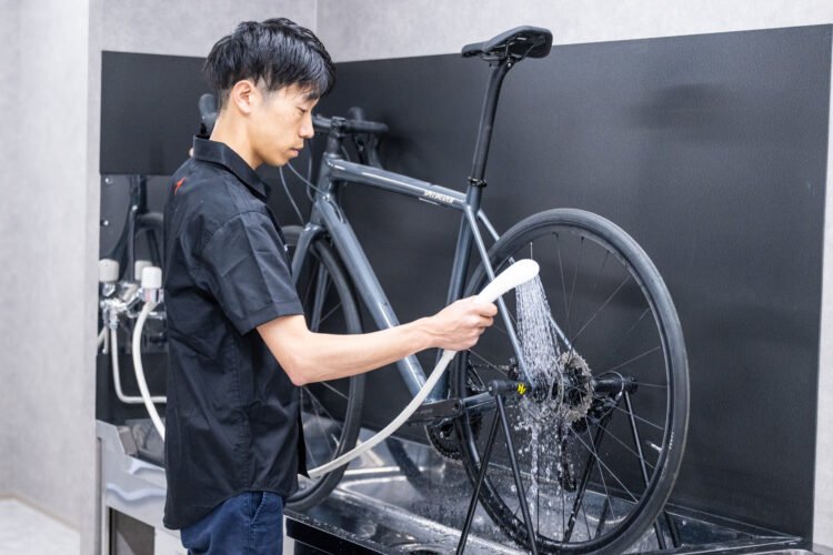 セルフ洗車コーナー完備
