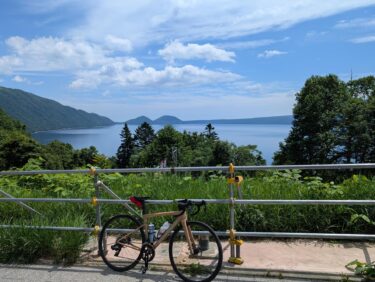 坂と涼しさを求めて。支笏湖ライド × Tarmac SL8 Comp
