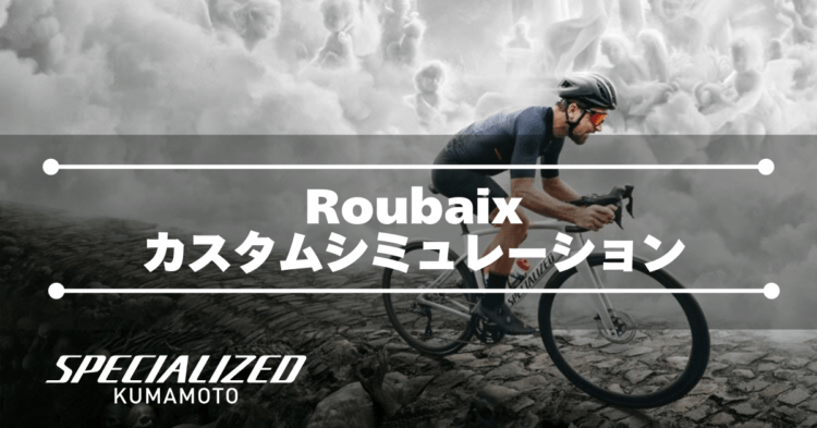 【快適かつ最速を】Roubaixをカスタムシミュレーション