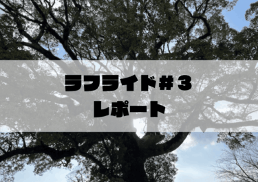 ラフライド＃３レポート