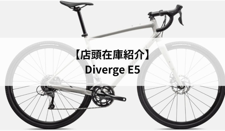 【在庫紹介】Diverge E5