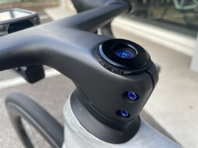プチカスタム。汗対策！？βチタニウムのチタンボルト入れてみました(^^)