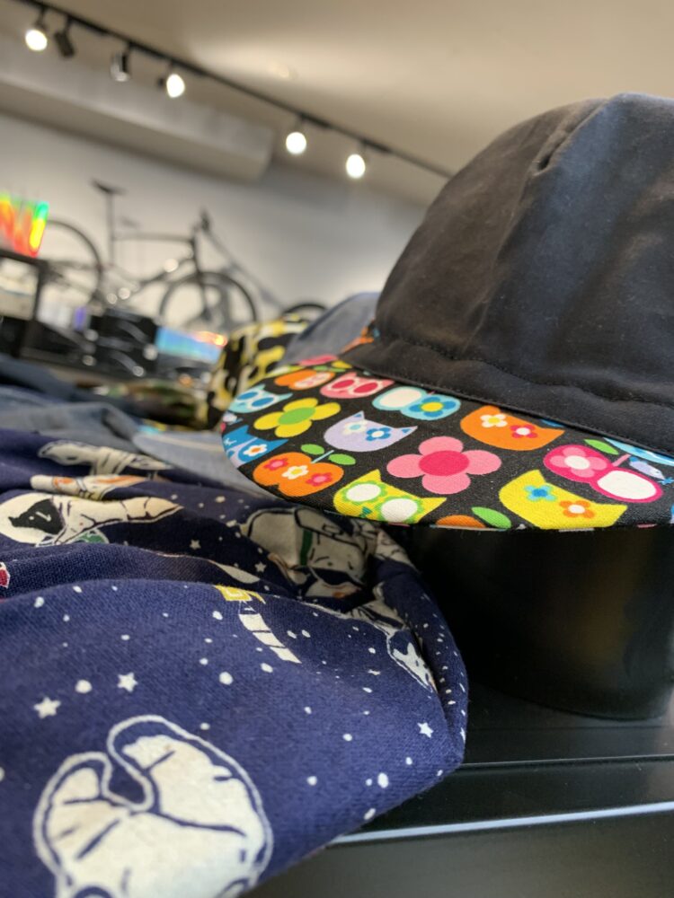 ハンドメイドサイクルキャップのPOP UP 開催いたします！