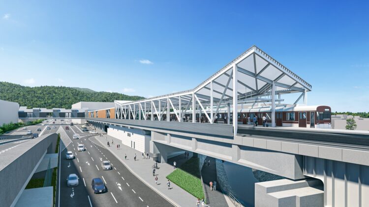 北大阪急行の終着 ”箕面萱野駅” ～スペシャライズド 箕面までのアクセス案内（徒歩編）