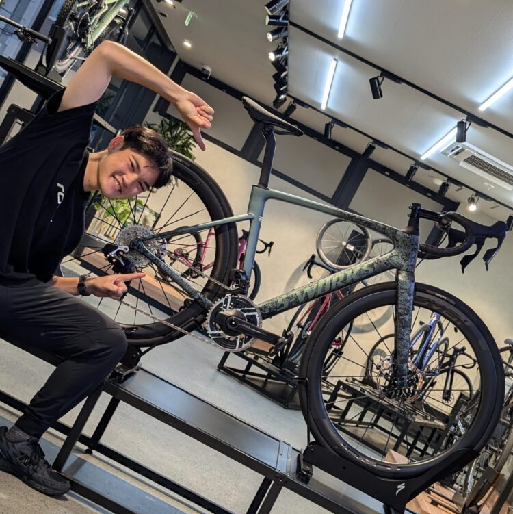 新スタッフ水上 S-Works Roubaix SL8を納車しました！