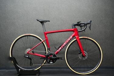 TARMAC SL8 COMP SHIMANO 105 DI2にコットンタイヤを装着して納車しました！
