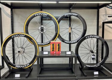 新型ROVALホイール　試乗できます！