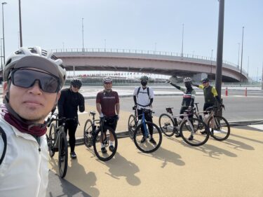 【イベントレポート】「舞洲でBBQ＆隣島での万博を感じて会場をに近づいてみよう」ライドに行ってきました！