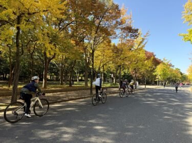 【イベントレポート】11月15日(土)　街なかポタリングライドに出かけました